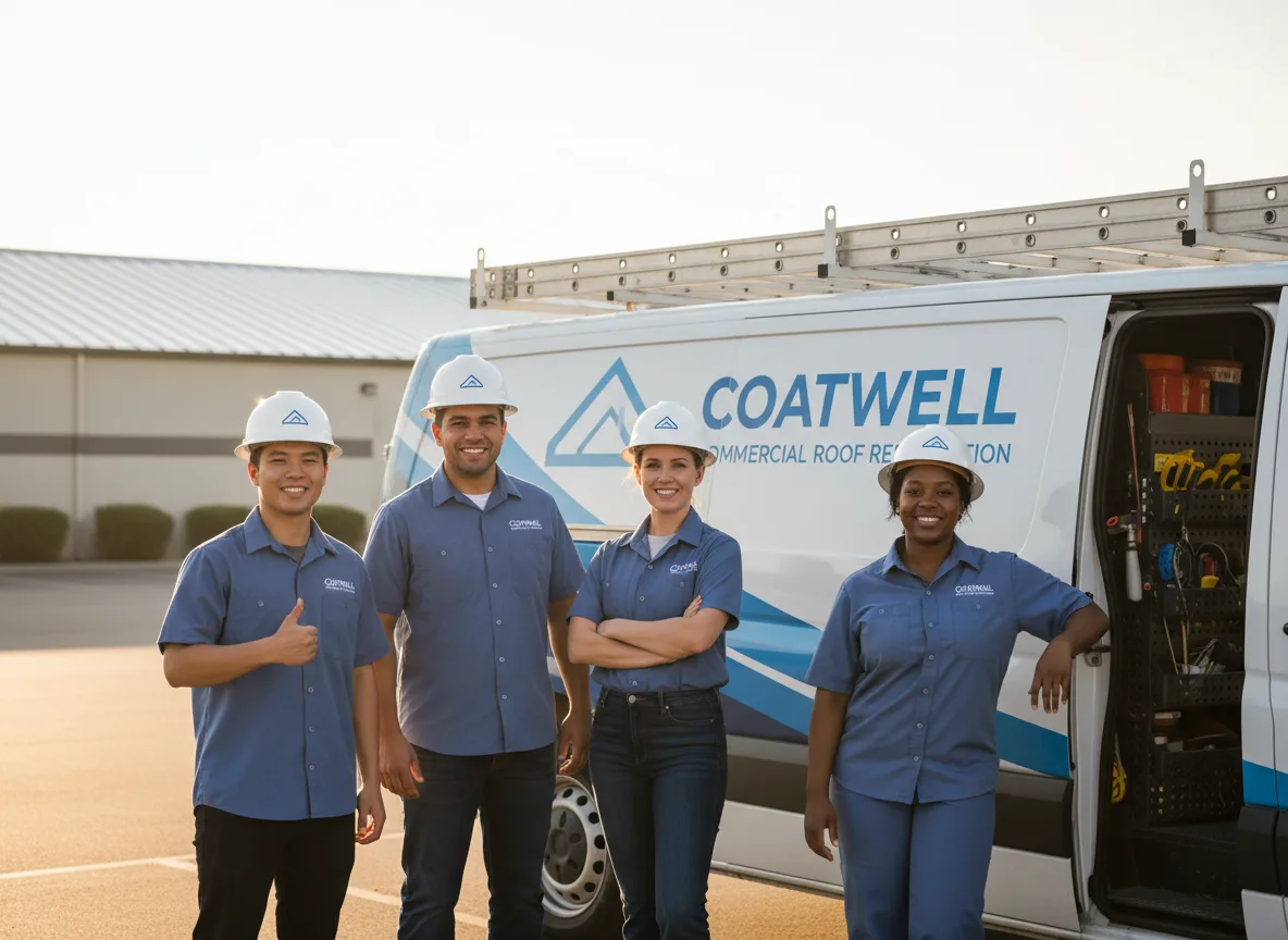 Commercial roof coating company in Fort Necessity, LA